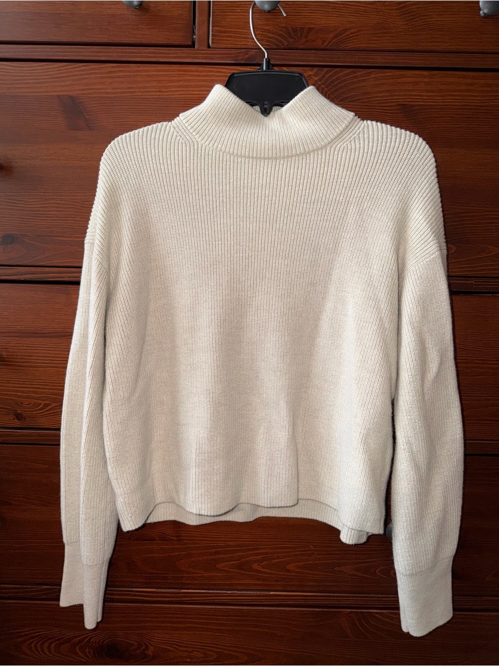 Lululemon Merino Wool-Blend Ribbed Turtleneck Sweater